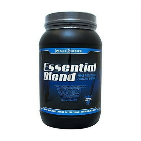 Essential Blend Time Released Protein Drink - 4 Hour Protein Release - Blend of 7 Proteins, Same as Nucare NuBlend7 - 2.