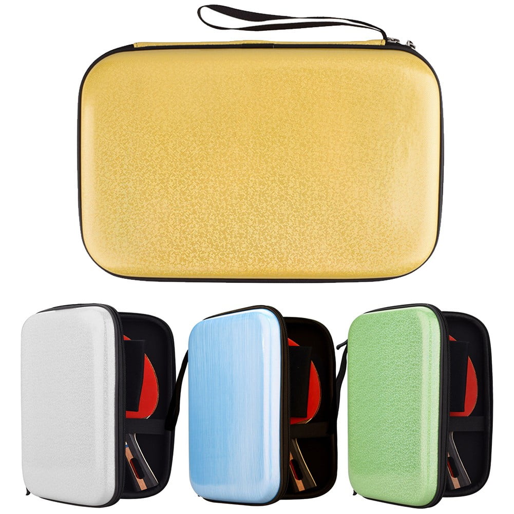 Table Tennis Racket Bag Eva Hard Shell Table Tennis Paddle Box Case Storage Bag