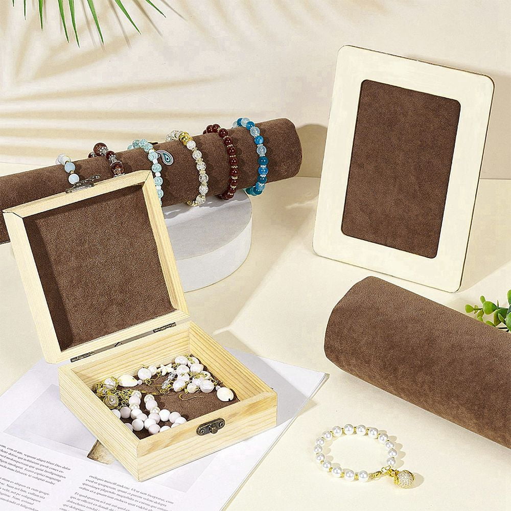 Velet Cloth Self-adhesive Fabric Coconut Brown 40cm