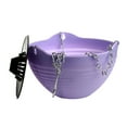 thumbnail image 2 of Hanging Planter Pots for Plants Outdoor Indoor, Resin Self-Watering Hanging Planters,Flower Plant Pot Container,Hanging Plant Baskets with Drainer and Chain, 2 of 6