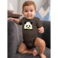 thumbnail image 2 of Panda Eating Leaves Bodysuit Infant -Image by Shutterstock,  24 Months, 2 of 4