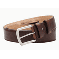 thumbnail image 1 of BRIGHTFUFU Cinturón de viaje de PU con bolsillo oculto para dinero, con cremallera oculta, antirrobo Cashsafe para hombre, color marrón, 1 of 7