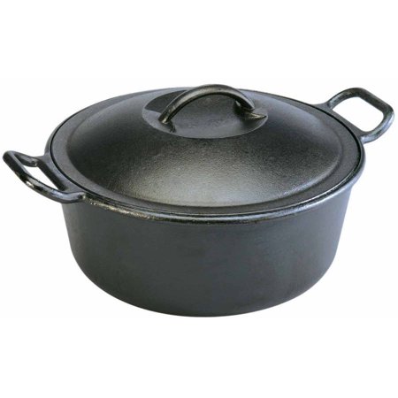 Lodge 4 Quart Seasoned Cast Iron Dutch Oven with Cover Only $16.57 (reg $62)