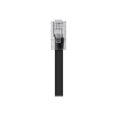 thumbnail image 5 of Monoprice SlimRun - Patch cable - RJ-45 (M) to RJ-45 (M) - 10 ft - UTP - CAT 6a - booted, snagless - black (pack of 10), 5 of 5