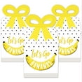 thumbnail image 2 of Big Dot of Happiness Let's Go Bananas - Square Favor Gift Boxes - Tropical Party Bow Boxes - Set of 12, 2 of 8