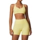 thumbnail image 1 of Conjuntos de entrenamiento for mujer, sujetador deportivo de 2 piezas, camiseta sin mangas, leggings de cintura alta, ropa deportiva for gimnasio y yoga, top de entrenamiento for mujer, 1 of 6