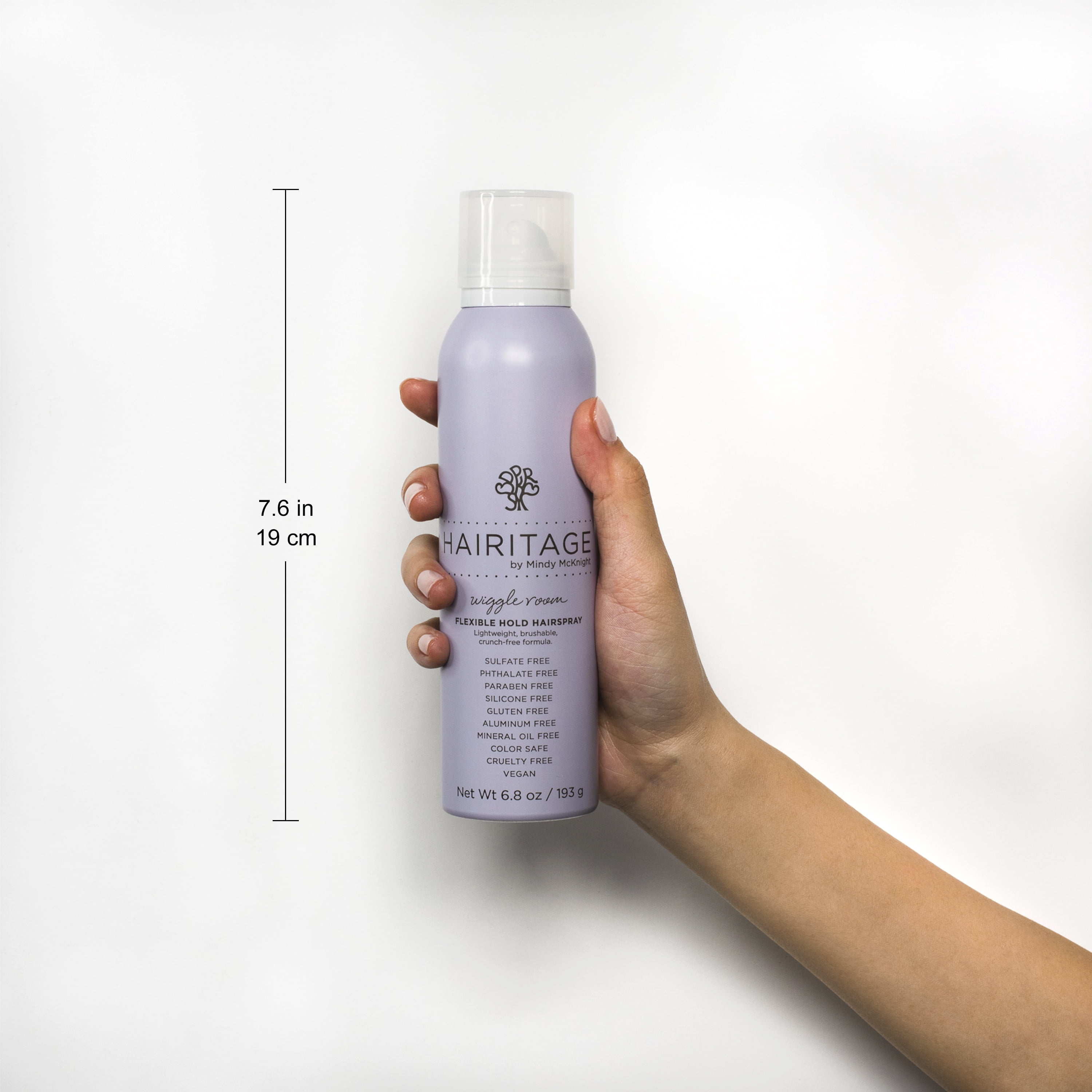 Hairitage Wiggle Room Flexible Hold Hairspray