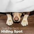 thumbnail image 5 of Martex King Bed Skirt | Inverted Pleat Microfiber | 15" Drop Easy Care | White, 5 of 8