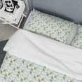 thumbnail image 4 of Designart 'Golden Foliage X' Mid-Century Modern Duvet Cover Set, 4 of 4