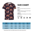 thumbnail image 4 of Fuzoiu Leopard Print Print Youth Short Sleeve T-Shirt,Youth Dry-Fit Active Athletic T-Shirt,Short Sleeve Tops Tees for School, Sports, and Casual Wear, 4 of 6