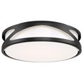 thumbnail image 1 of Access Lighting 49990LEDD-BL-ACR Lucia 14 in. Black LED Flush Mount Ceiling Light, Acrylic Lens, 1 of 1