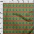 thumbnail image 2 of oneOone Organic Cotton Poplin Twill Fabric Chevron & Tree Block Print Fabric BTY 42 Inch Wide, 2 of 4