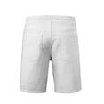 thumbnail image 6 of MKOSPLRT Athletic Shorts for Boy 5-15Y Elastic Waist Baggy Bermuda Shorts Solid Lightweight Summer Beach Shorts with Pocket, 6 of 9