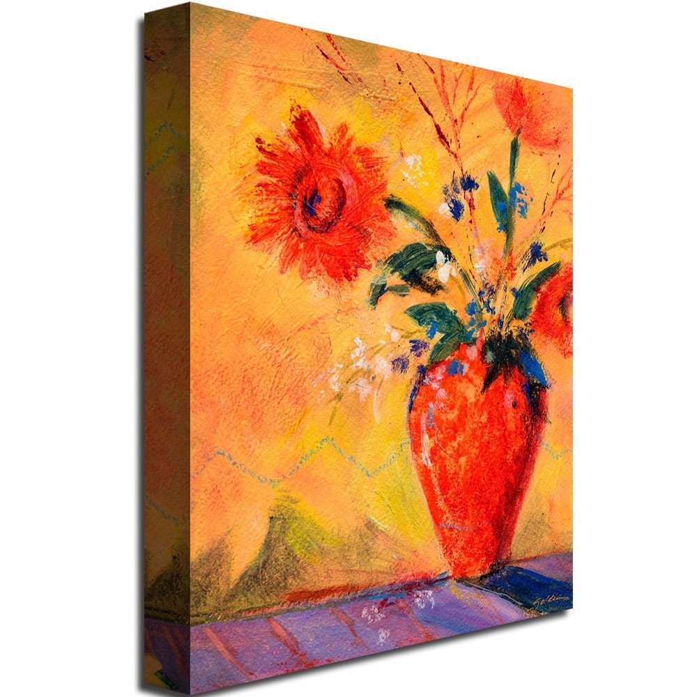 Trademark Art "Fiesta Bouqet" Canvas Art by Shelia Golden