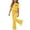 Yellow, variant on akafmk Fashion Girls Summer Outfits Round Neck Short Sleeve Tshirts Flare Pants Casual Outdoor Vacation Matching Sets 5-15 Years