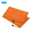thumbnail image 3 of Unique Bargains Waterproof Zipper File Bags, A5 Document Holders for Office, Orange 3 Pack, 3 of 6