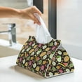 thumbnail image 5 of Kdxio Fruits Print Tissue Box Cover,Modern PU Leather Rectangular Tissue Box Holder for Bathroom Living Room Bedroom Office Desk Car Home, 5 of 6