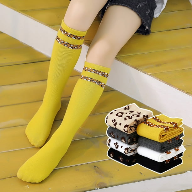 Volkmi Korean version of fashion children s cotton leopard print