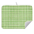 thumbnail image 5 of Ryvnso Checkered Grid-a1 Dish Drying Mat for Kitchen Countertop 18x24 Large Dish Pad Drainer Rack Dish Sink Mats, 5 of 7