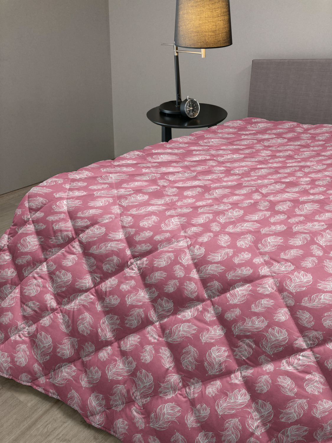 thumbnail image 2 of Boho Down Alternative Comforter, Pattern with Abstract Circular and Triangular Dreamcatchers, Microfiber Quilt for All Season, 5 Sizes, Multicolor, by Ambesonne, 2 of 3