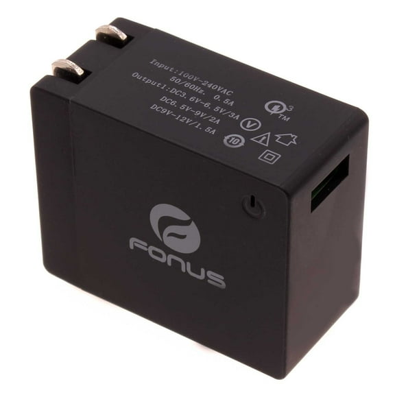 18W Fast Home Charger for Motorola Moto G Pure/Power (2022)/5G Phones- USB Quick Charge Port Travel Wall W9P