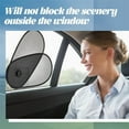thumbnail image 5 of Hxlamzoo Adjustable & Foldable Car Side Window Sunshade with Suction Cup – Universal Fit, Lightweight Sun Protection for Most Vehicles, 5 of 6