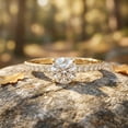 thumbnail image 4 of Rosec Jewels IGI Certified Lab Grown Diamond Engagement Ring - 0.98 Carat - E-VS1 Quality - Classic Diamond Solitaire Ring for Women, 14K Yellow Gold, US 9.50, 4 of 8
