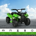 thumbnail image 5 of Gymax 6V 4 Wheels ATV Quad Ride On Car Kids Ride-On Toy w/ Music Horn LED Light Green, 5 of 9