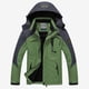 thumbnail image 1 of Chaqueta de esquí para hombre Cálido abrigo de nieve de invierno Cortavientos de montaña Chubasquero con capucha BANYUO Hogar, 1 of 3