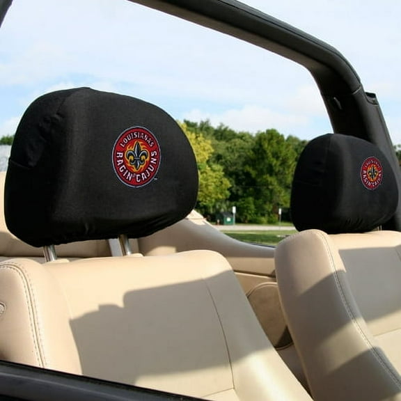 Louisiana-Lafayette Ragin Cajuns 2-Pack Headrest Covers - No Size