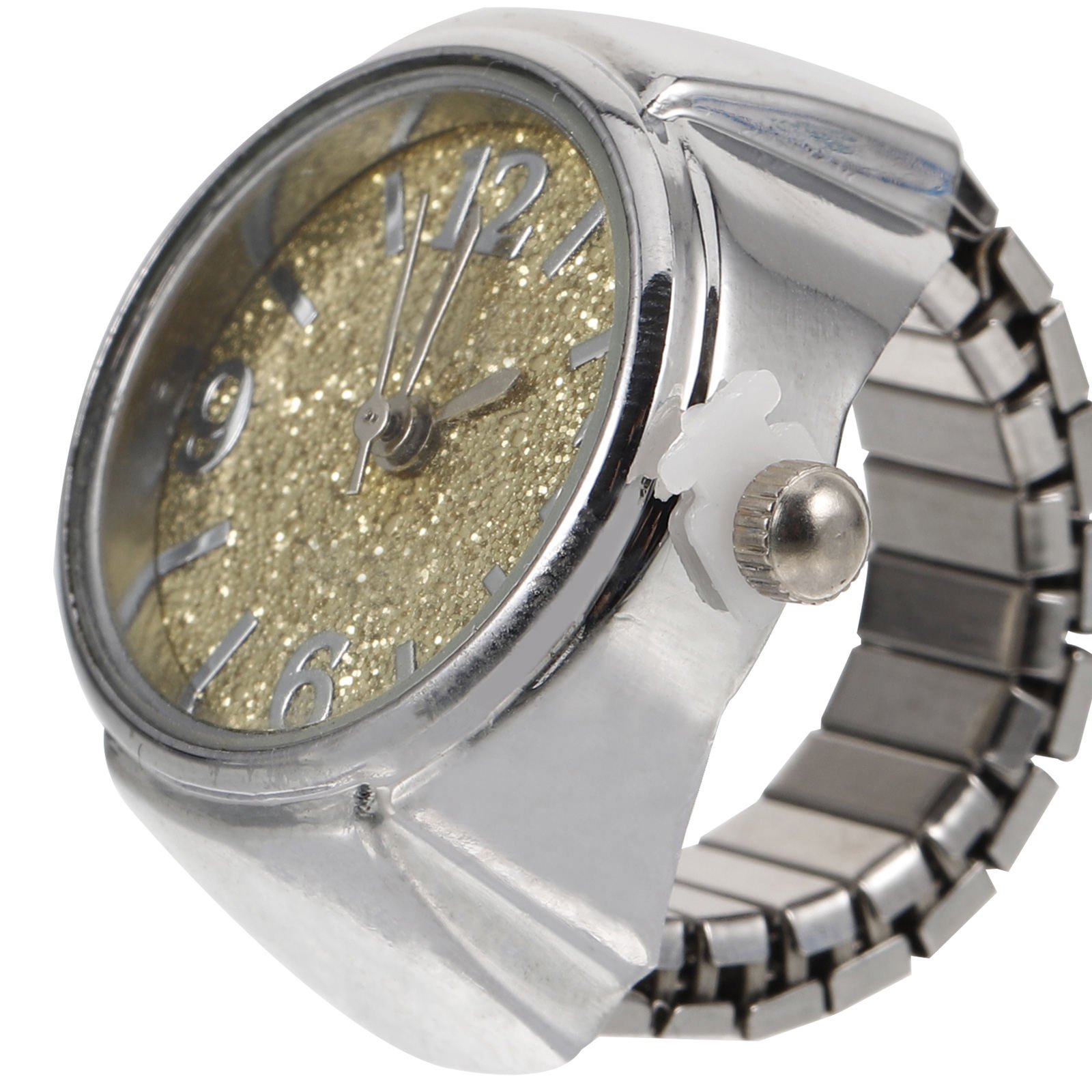 UPGRATOR Creative Round Finger Watch in Assorted Colors for Party and Everyday Use