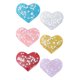 thumbnail image 1 of Localizador Bordado Diamantes DIY 6 Uds. Herramientas Acrílicas en Forma Corazón, 1 of 9