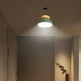thumbnail image 4 of Gnmfd Corridor Ceiling Light Wooden Hallway Light LED Flush Mount Ceiling Lamp Modern Indoor Lights for Corridor Balcony Entrance Cloakroom Living Room Lighting Fixtures Christmas Lights Indoor, 4 of 6