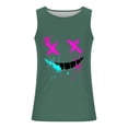 thumbnail image 4 of EOYWHK Tank Tops for Men Loose Fit Tank Funny Print Tees Quick Drying Racerback Workout Shirt for Gym Training Bodybuilding Blouses, 4 of 5