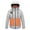 Gray, variant on Holloyiver Heated Jacket USB Intelligent Constant Temperature Heated Windproof Plus Size Coat For Men And Women Winter 4 Heated Jacket Coat for Outdoor Worker Skiing Fishing