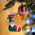 thumbnail image 4 of Wmkox8yii Santa Claus Christmas Ornament,Christmas Tree Ornament Santa Claus Hanging Ornaments Acrylic Funny Decorative Hanging Ornaments for Car Holiday Xmas Tree Decoration, 4 of 4