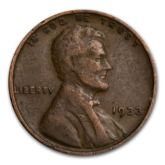 1933 Lincoln Cent Good/VF