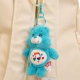 thumbnail image 1 of Llavero con colgante de peluche de oso cariñoso genuino de 15 cm, colgante de muñeca para mochila escolar, regalo de cumpleaños para niños, decoración para parejas, 1 of 5