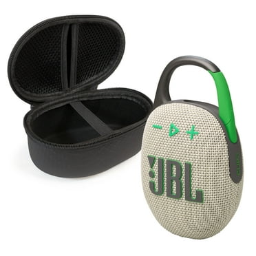 JBL Clip 5 Bluetooth Speaker and divvi! Protective Case Bundle - Sand