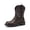 ALL BROWN, variant on Women's Mid-Calf Cowboy Cowgirl Boots Embroidered Pull-On Western Boots