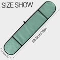 thumbnail image 3 of Dailycode Double Sided Oven Mitt with Loop Heat Resistant Kitchen Long Potholders 7" x 35" Green Blue, 3 of 6