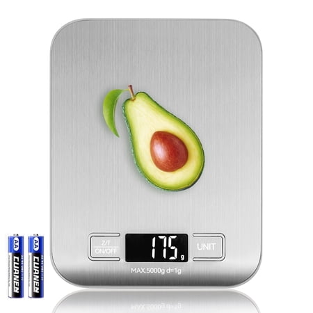 Smyeviva Food Scale Digital Kitchen Scale for Weight Loss Cooking Baking 22lb with LCD Display