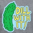 thumbnail image 3 of CafePress - Dill With It T Shirt - Women's V-Neck Dark T-Shirt, 3 of 4