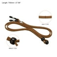 thumbnail image 2 of Uxcell Eyeglass Strap Adjustable Glasses String Holder Men Women Sunglasses Retainer Brown 4 Pack, 2 of 6