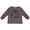Charcoal Grey, variant on Inktastic My Yaya Loves Me Grandchild Girls Long Sleeve Toddler T-Shirt