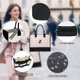 thumbnail image 5 of Mochila ajustable, bolsa canvas con cremallera, organizadora de maquillaje, para bolsa inicial, regalo de cumpleaños, portátil, resistente, ideal para viajes, uso en oficina,, 5 of 9