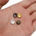 thumbnail image 5 of HOOUN 100pcs/Lot 8 10 mm Lotus Flower Bead Caps Cone End Beads Cap Filigree DIYJewelry-Silver Bead Caps-8mm, 5 of 7