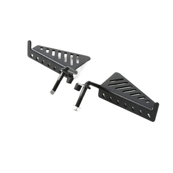 Car Door Step Roof Top Rack Auxiliary Pedal Door Hinge Foot Pedal Peg Rest for 2007-2018 For Jeep For Wrangler JK JKU