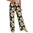 thumbnail image 4 of IROINNID Women's Pajama Summer Casual Printed Elastic Waist Pajama Pants Trousers, 4 of 5