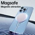 thumbnail image 6 of Nalacover for iPhone 12 Pro Max Invisible Stand Magnetic Case for Women Men,Compatible with MagSafe Charger,Shockproof Slim Support Car Mount Phone Case with All-inclusive Camera Lens Film,Blue, 6 of 11